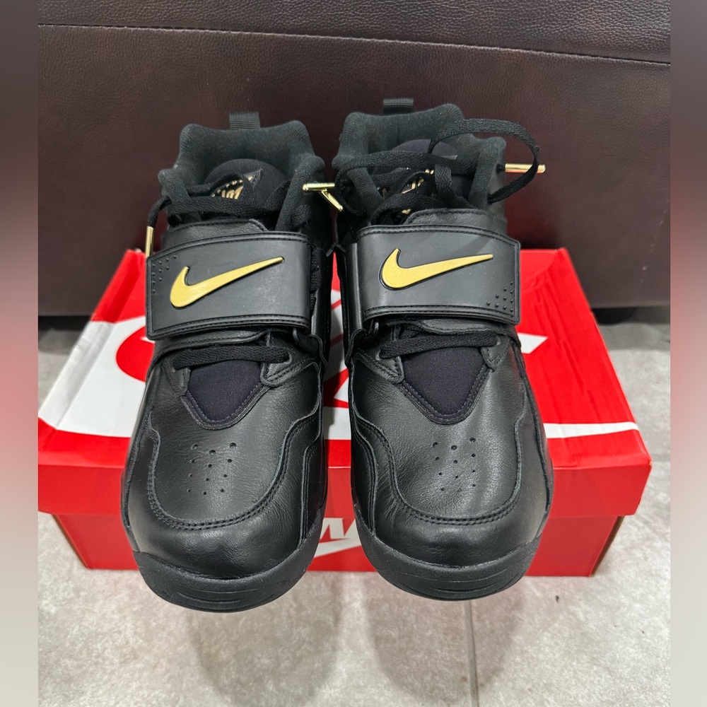 Nike Air Diamond Turf PRM 'Signing Day' Black/Gold HV5788-001 - Picture 3 of 8